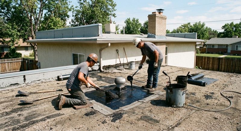 Tar Roof Repair Service