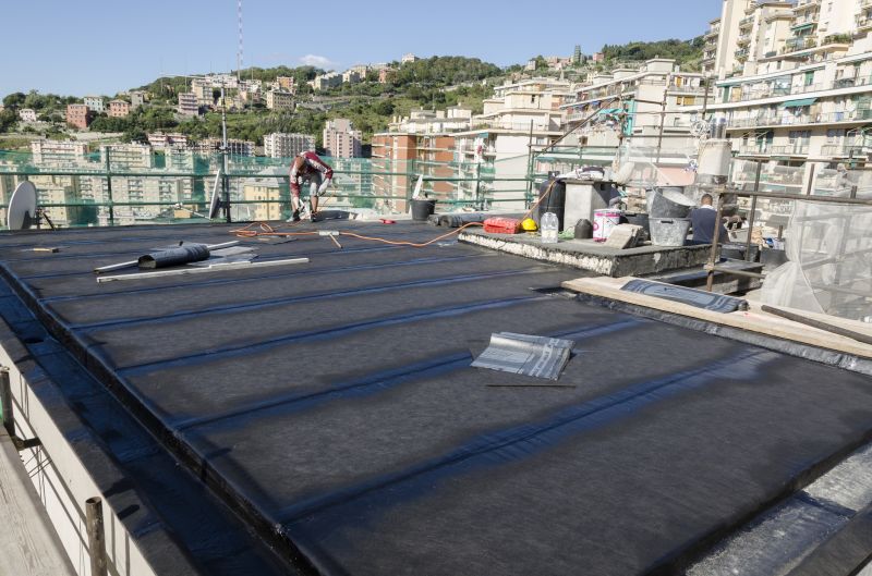 Flat Tar Roof Repair