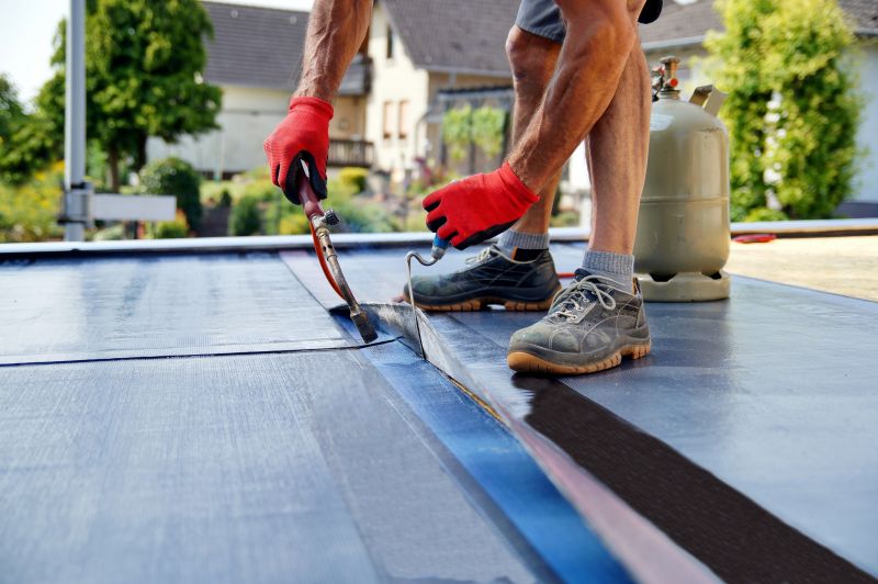 Flat Tar Roof Repair