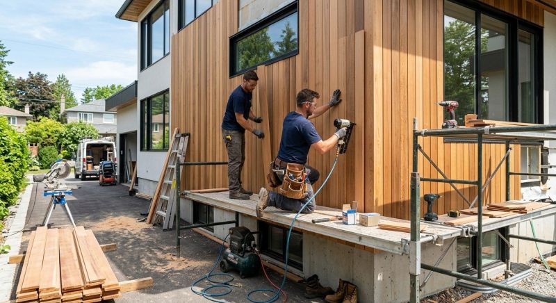 Barn Wood Siding Installation in Boston, MA