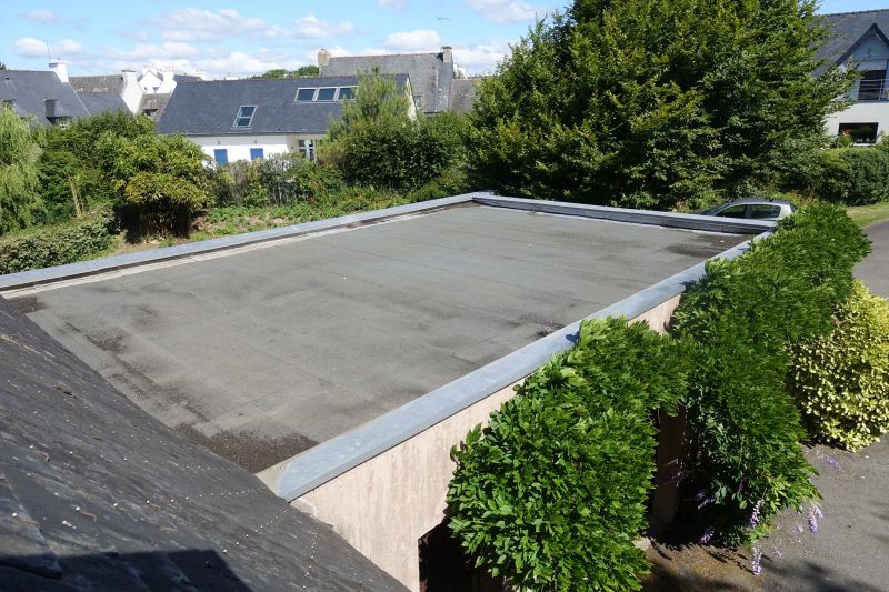 Flat Tar Roof Repair