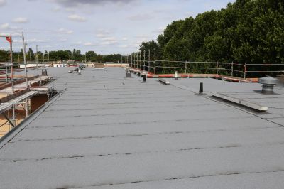 Flat Tar Roof Repair
