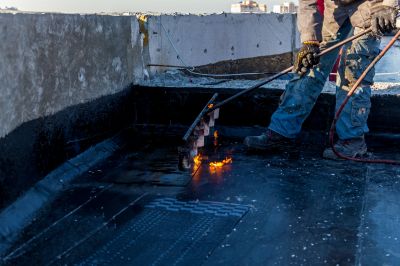 Flat Tar Roof Repair